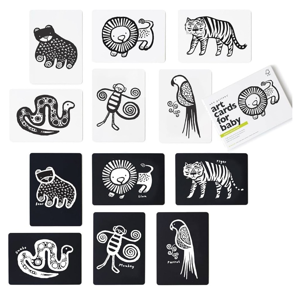 Wee Gallery art cards for baby